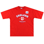 Camiseta gráfica XXL de Inglaterra 'Francia 98' 1998-99