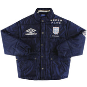 1998-99 Chaqueta Umbro Bubble de Inglaterra *Como Nueva* M