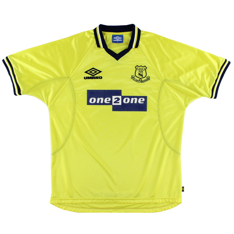 Camiseta Umbro Tercera del Everton 1998-99 Talla XXL