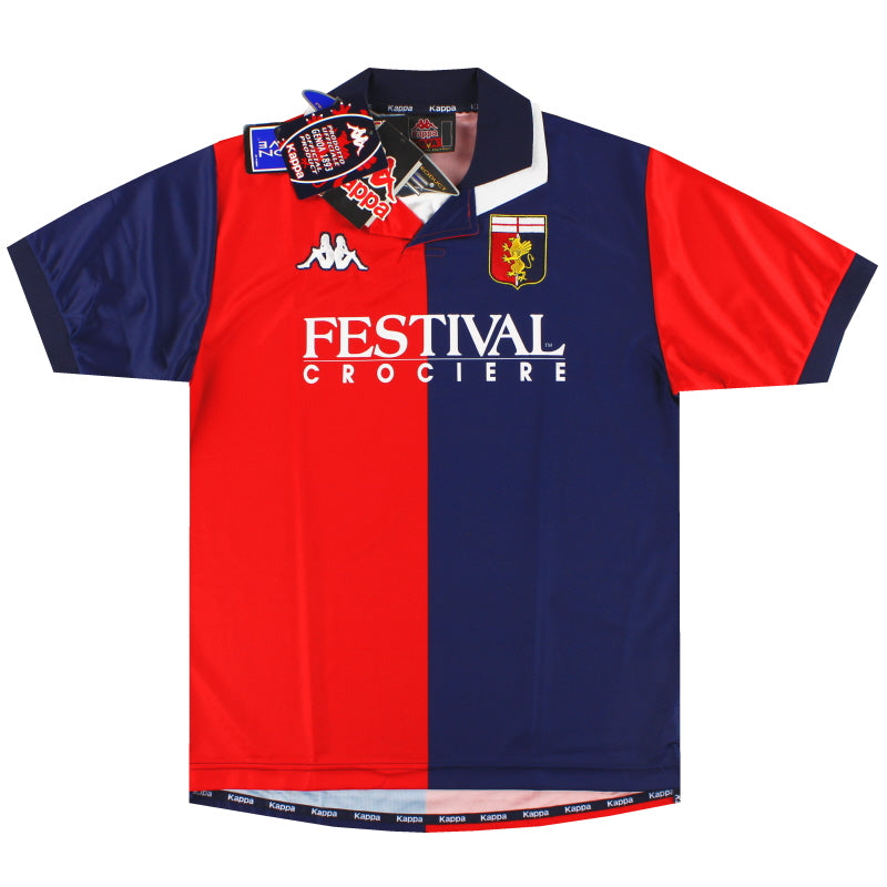 Camiseta Kappa del Genoa Local 1998-99 *con etiquetas* M