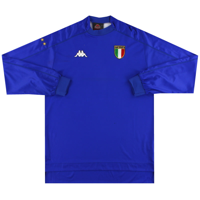 Camiseta Kappa Manga Larga Local Italia 1998-99