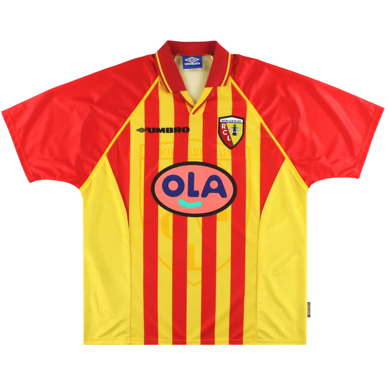 Camiseta Umbro del Lens para casa 1998-99 Talla XL