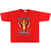 Camiseta Gráfica XL Manchester United 'Five Times' 1998-99