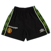 1998-99 Manchester United Umbro Pantalones Cortos Alternos Y