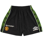 1998-99 Manchester United Umbro Pantalón Corto Alternativo XL.Niños