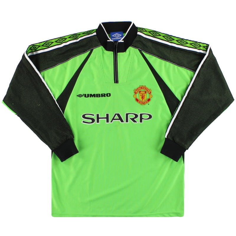 1998-99 Manchester United Umbro Camiseta Portero M