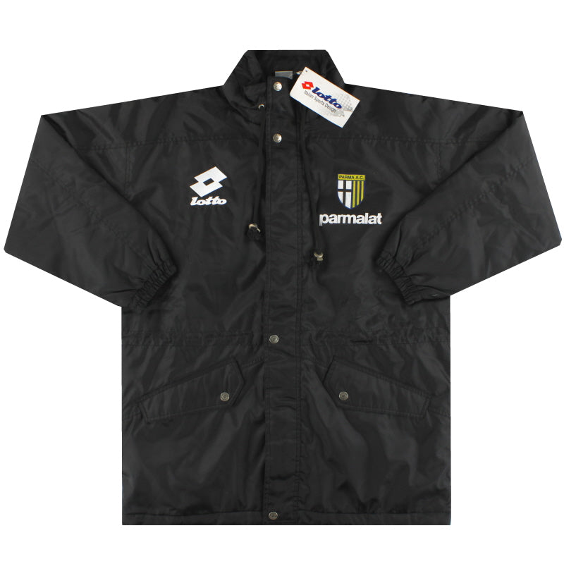 1998-99 Parma Lotto Chaqueta acolchada de banquillo *con etiquetas* L