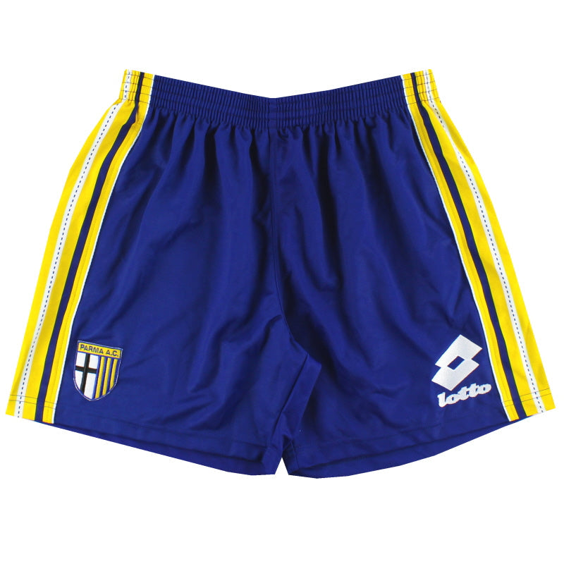 1998-99 Pantalones Cortos de Entrenamiento Lotto del Parma *Impecables* XL