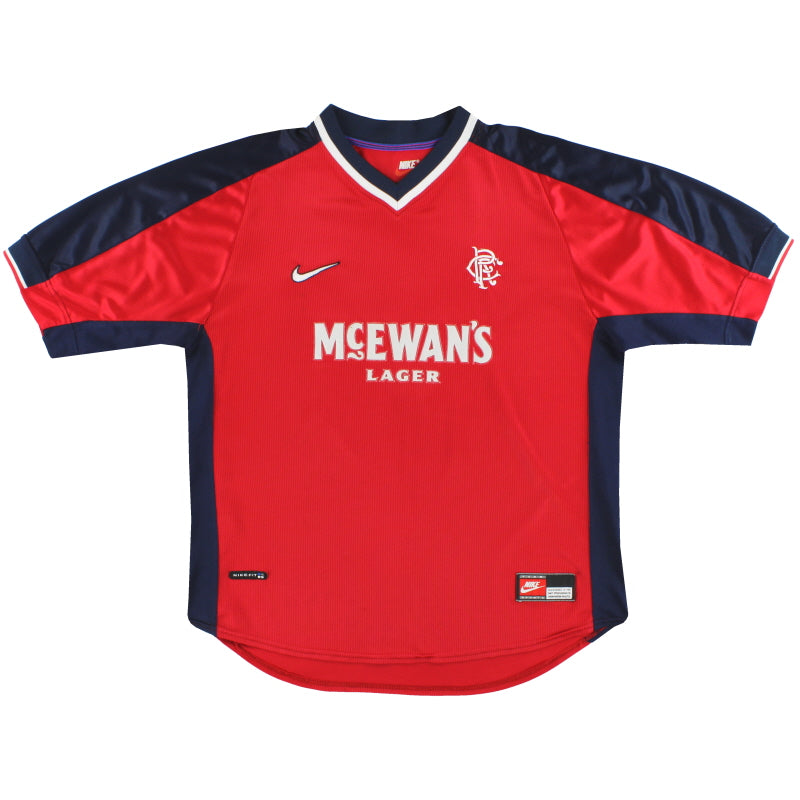 Camiseta de visitante Nike Rangers 1998-99 M