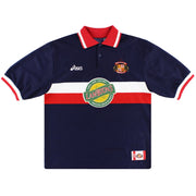 1998-99 Sunderland Asics Camiseta Visitante *Excelente Estado* M