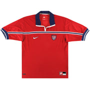 Camiseta de visitante Nike USA 1998-99 M
