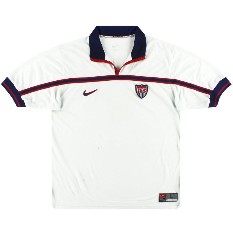 Camiseta Nike de local de EE. UU. 1998-99 XL