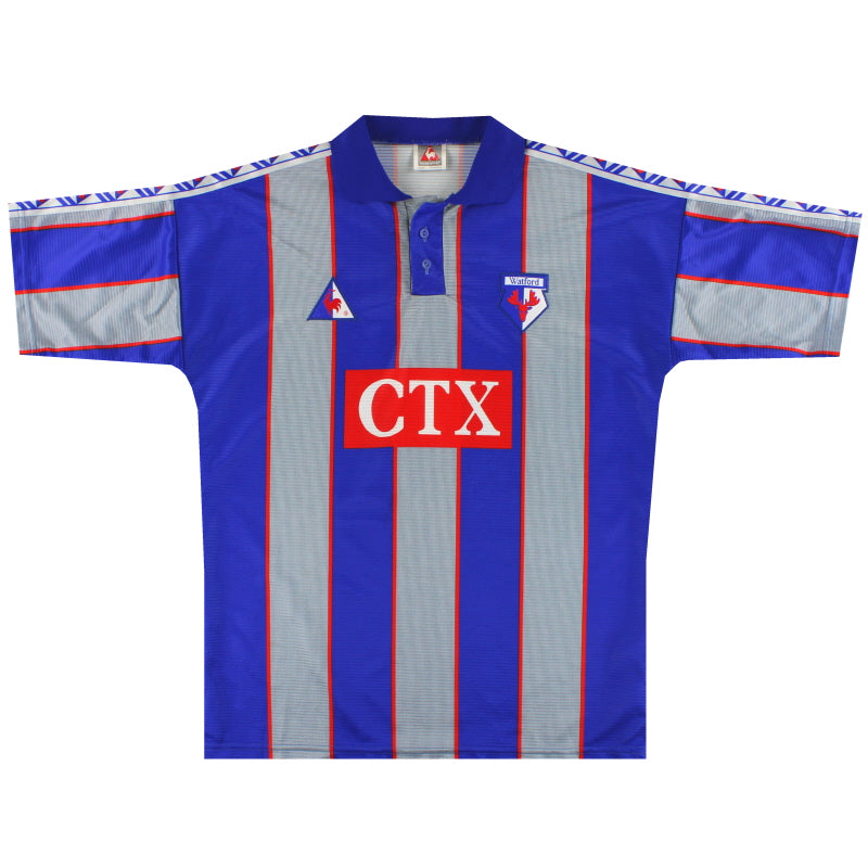 1998-99 Watford Le Coq Sportif Camiseta de visitante M