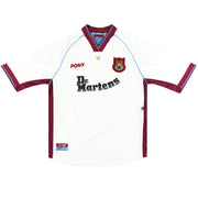 1998-99 West Ham Fila Away Shirt XL - Classic Football Kit