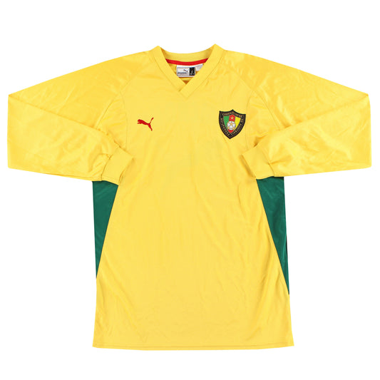 1998-99 Cameroon Puma Training Shirt L/S