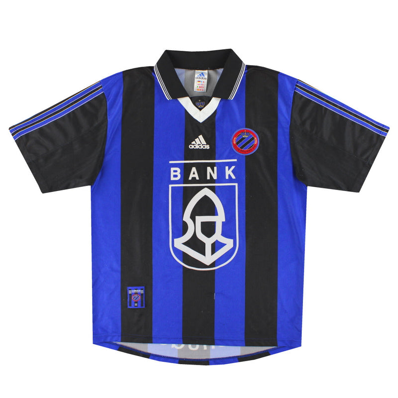 1998-99 Club Brugge adidas Home Shirt M