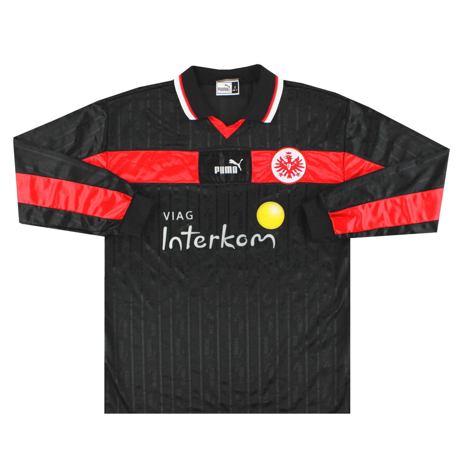 Camiseta Tercera Equipación Eintracht Frankfurt Puma 1998-99 Manga Larga