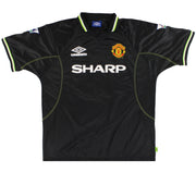 1998-99 Manchester United Umbro Third Shirt Yorke #19 XL