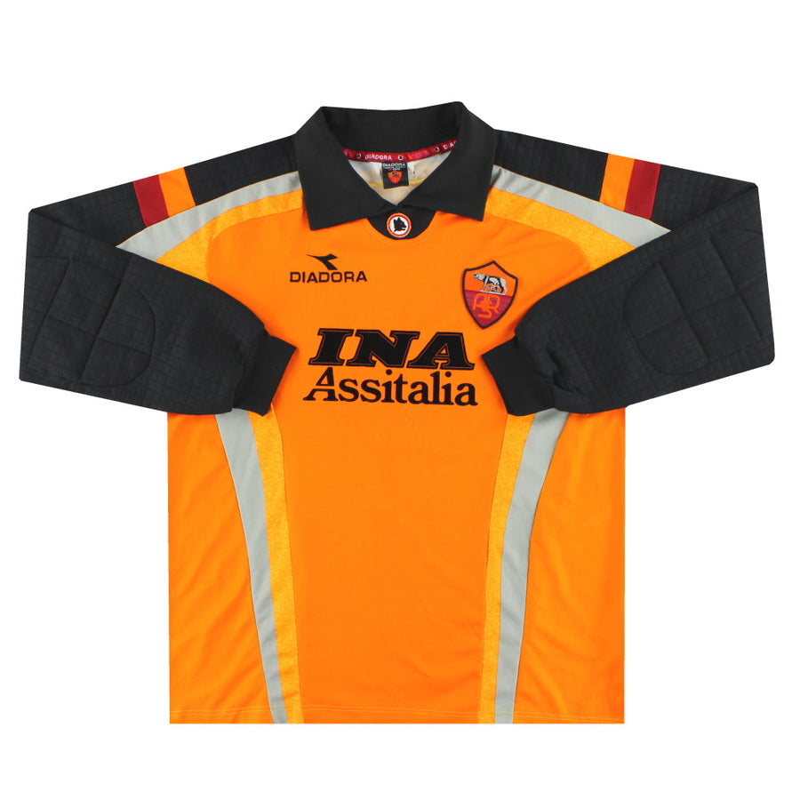 Camiseta de portero Diadora de la Roma 1998-99 XL