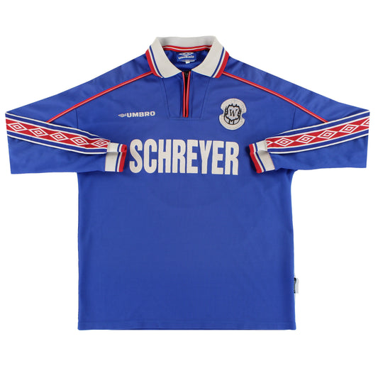 1998-99 Wacker 90 Leuben Umbro Away Shirt #3 L/S
