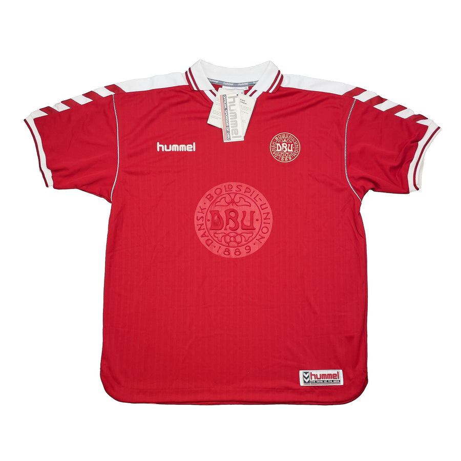 1998 Dinamarca *Nueva con etiqueta* Camiseta de local (XL) Hummel