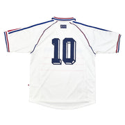 Francia 1998 #10 Camiseta de Visitante (L) Adidas *Nueva con Etiquetas*