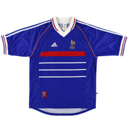 Camiseta Adidas de la primera equipación de Francia 1998 Talla S