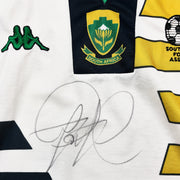 1998 Sudáfrica *Quinton Fortune Firmado* Camiseta Local (M) Kappa