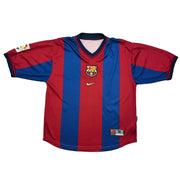 Camiseta de casa Barcelona 1998/00 Rivaldo #11 (M) Nike