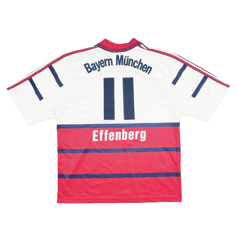 1998/00 Bayern Munich Effenberg #11 Away Shirt (L) Adidas