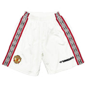 1998/00 Manchester United Pantalones Cortos de Local (S) Umbro