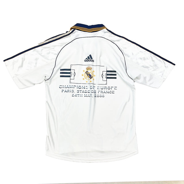 1998/00 Real Madrid ' Final Copa De Europa' Home Shirt (L) Adidas