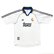 1998/00 Real Madrid Camiseta de casa 'Campeones de Europa' (L) Adidas