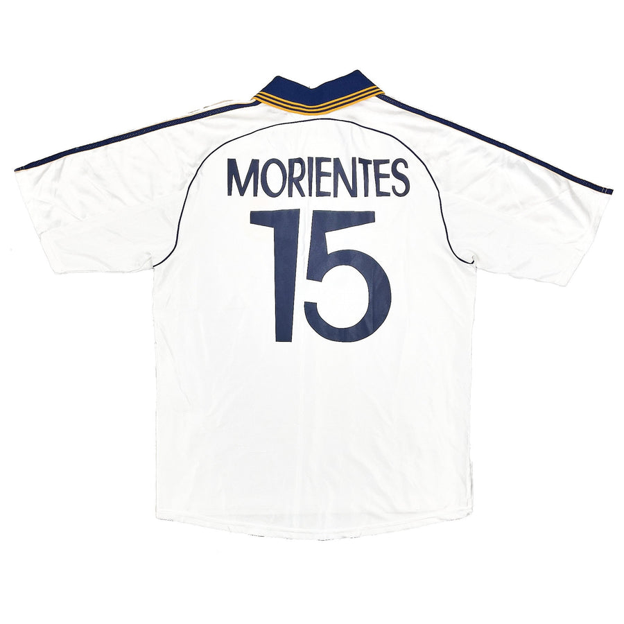 Camiseta de local del Real Madrid 1998/00 Morientes #15 (L) Adidas