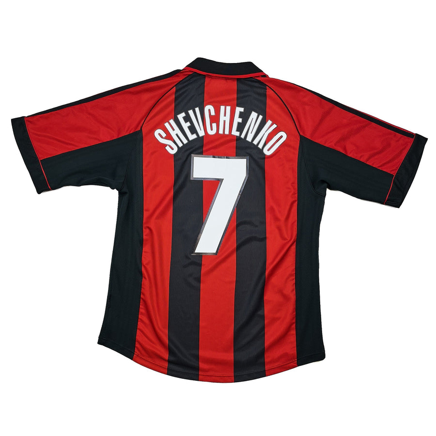 Camiseta de local del AC Milan Shevchenko #7 de 1998/99 (M) Adidas