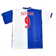 Camiseta de local Uhlsport 1998/99 Blackburn Rovers Sutton #9 (XL)