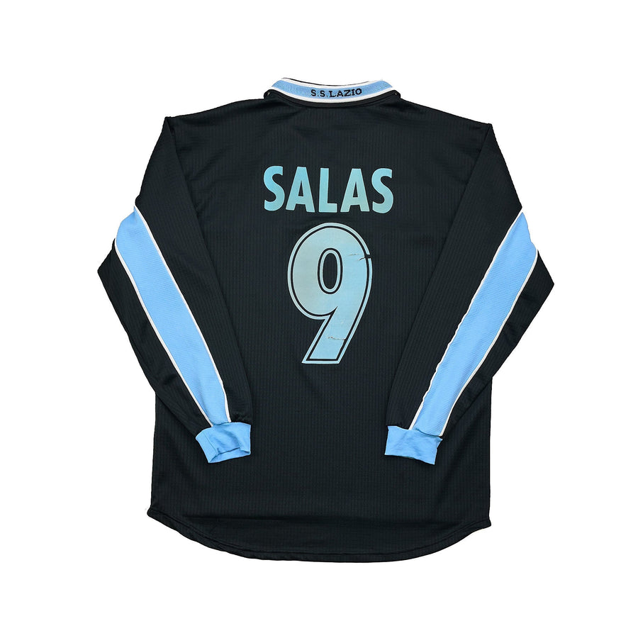 1998/99 Lazio Salas #9 *Preparada para partido* Camiseta de visitante ML (XL) Puma