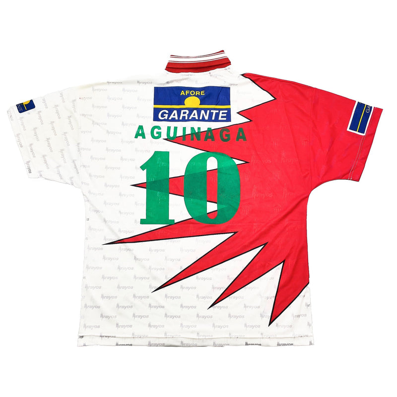 1998/99 Necaxa Aguinaga #10 Home Shirt (XL) Umbro