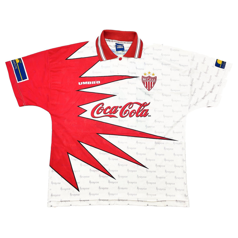 1998/99 Necaxa Aguinaga #10 Home Shirt (XL) Umbro