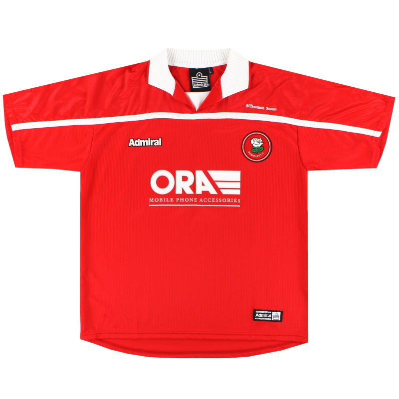 Camiseta de local Barnsley Admiral 1999-00 XL