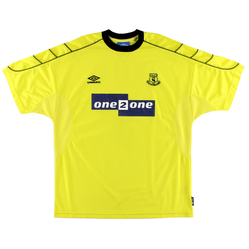 Camiseta Umbro Visitante Everton 1999-00 L