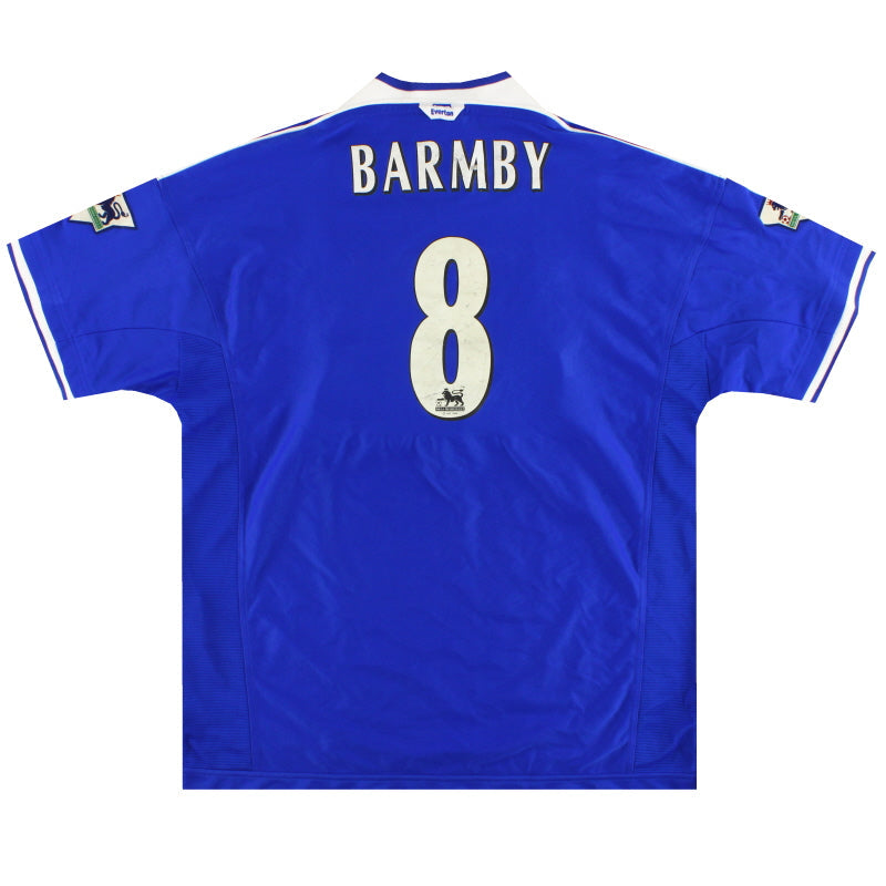 Camiseta local Umbro del Everton 1999-00 Barmby #8 XXL