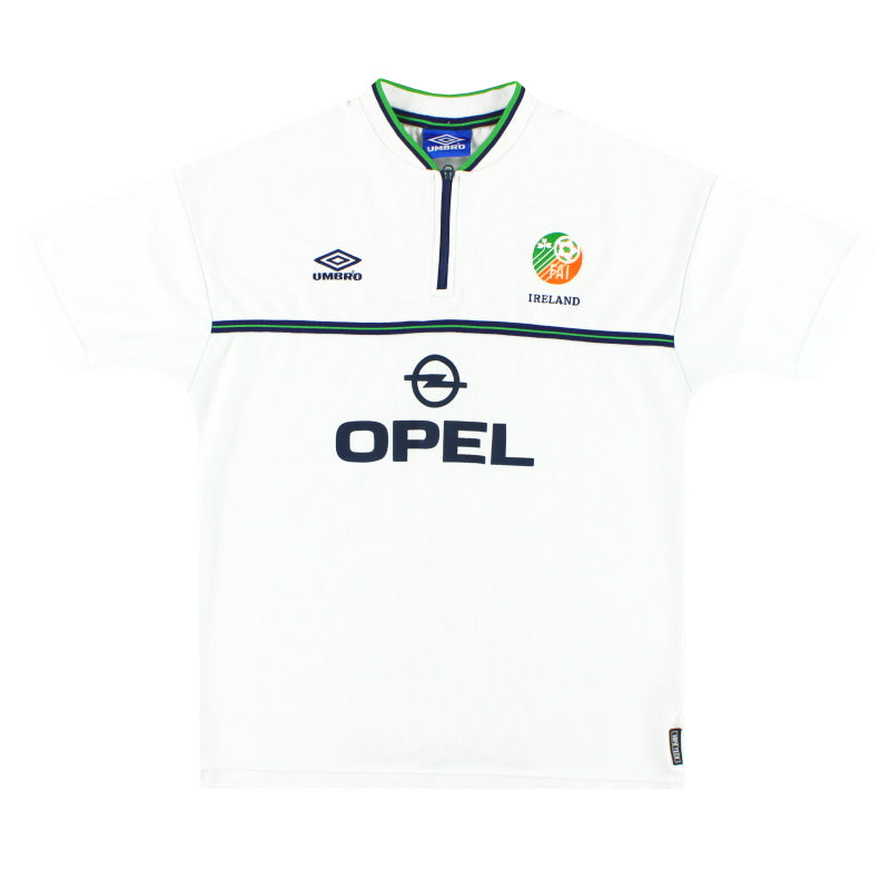 1999-00 Irlanda Umbro Camiseta Visitante L