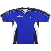 1999-00 Italia Diadora FIGC Camiseta de entrenamiento *Impecable* XL