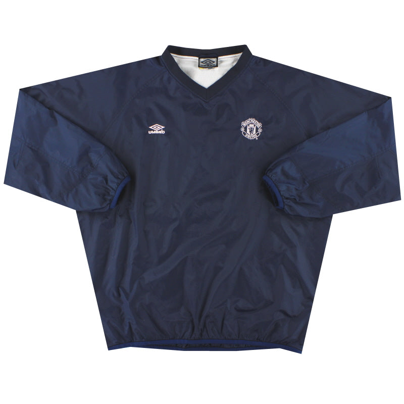 1999-00 Manchester United Umbro Sudadera de Entrenamiento XL