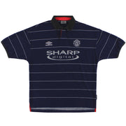 1999-00 Manchester United Umbro Camiseta Visitante M
