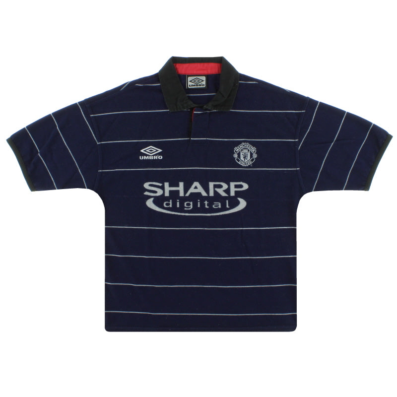 Camiseta Umbro Visitante Manchester United 1999-00 Y