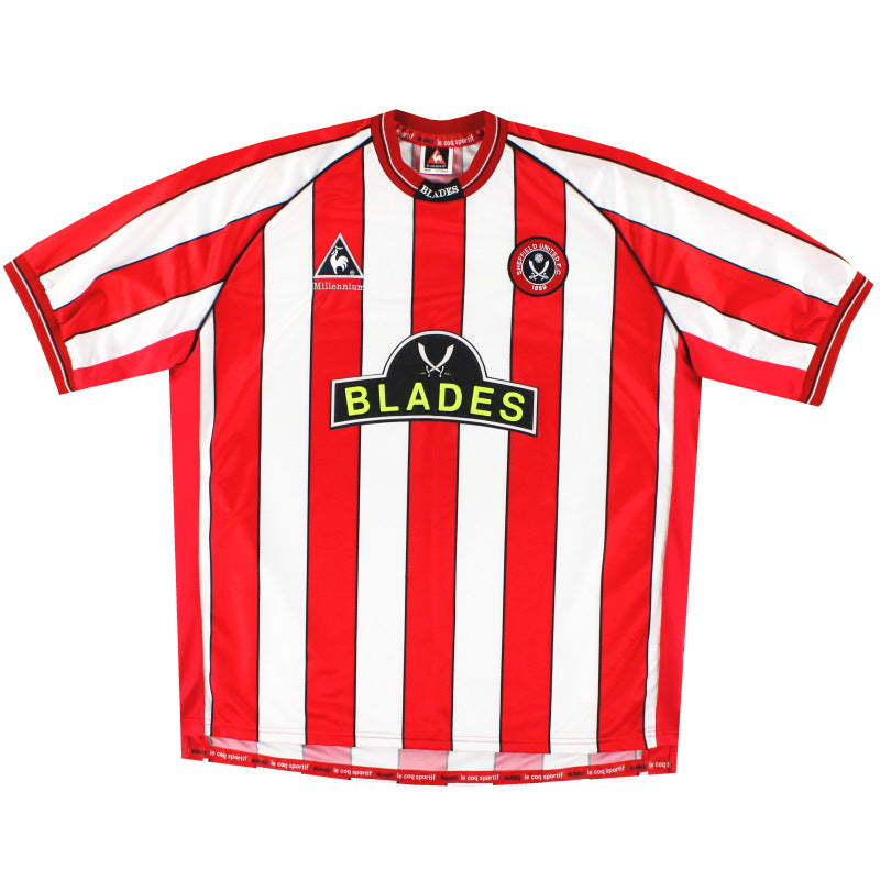 Camiseta de local Sheffield United Le Coq Sportif 1999-00 XL