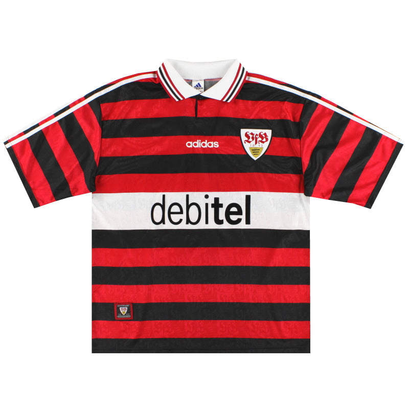Camiseta Stuttgart adidas Visitante 1999-00 XL