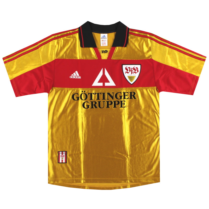 Camiseta de la Tercera Equipación del Stuttgart adidas 1999-00 Talla S